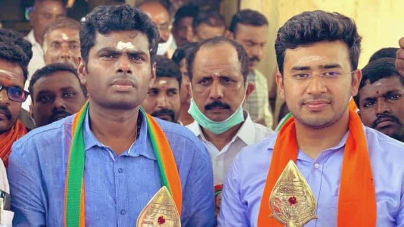 minister Senthil Balaji slams bjp Annamalai Tejasvi Surya indigo issue