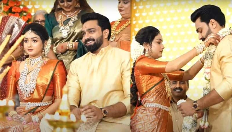 actor midhun murali got married to kalyani menon video