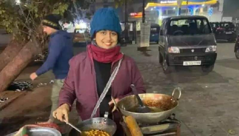 army man shares the story of a woman who runs a tea stall after quitting white collar job