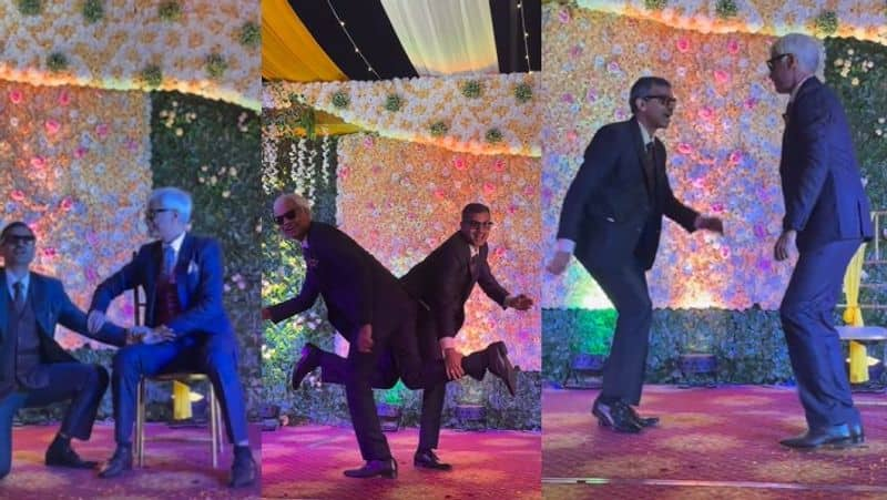 elderly brothers dance in wedding sangeeth goes viral in social Media akb