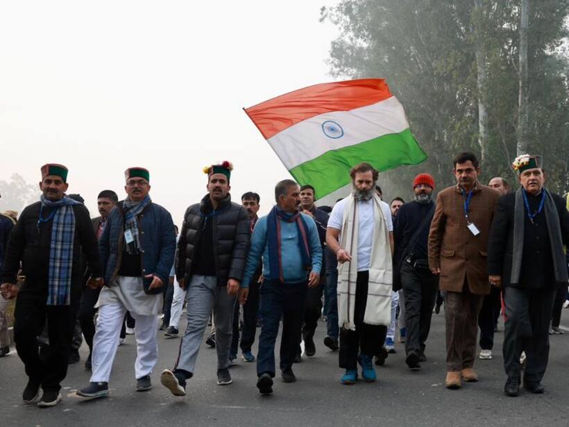 'BJP, RSS created atmosphere of hatred in country': Rahul Gandhi at Pathankot rally