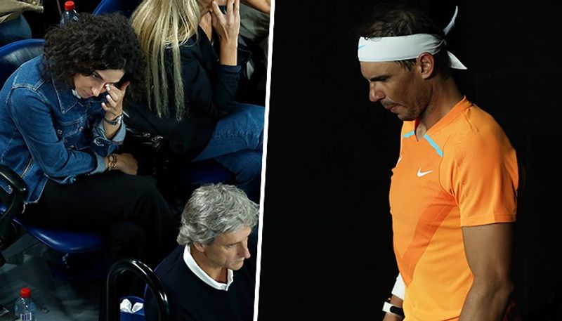 tennis Is this the beginning of the end Rafael Nadal wife cries, team dejected as injury leads to Australian Open 2023 exit snt