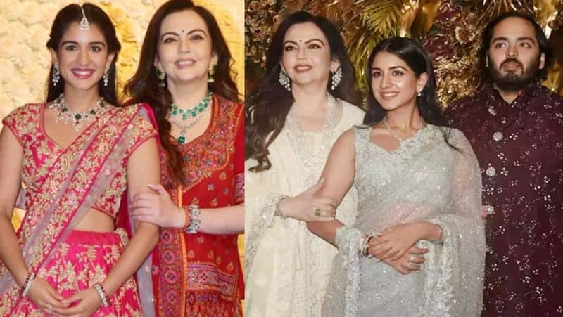 Anant Ambani Radhika Merchant engagement: Nita Ambani hugs daughter in law Radhika Merchant Viral video