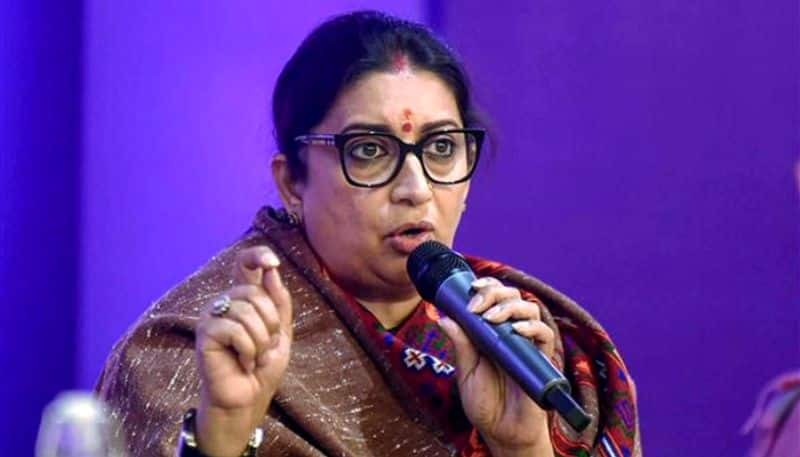 Hindenburg Adani row: Smriti Irani slams Congress for disrupting proceedings in Parliament AJR