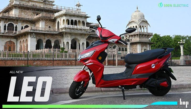 HOP LEO high speed electric scooter with 120 km range launched in India price under Rs 1 lakh gcw