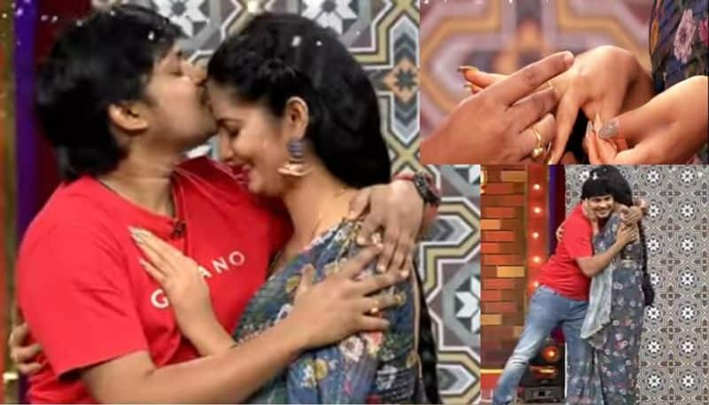 Rocking Rakesh confirmed his love story with jordar Sujatha on jabardasth stage!