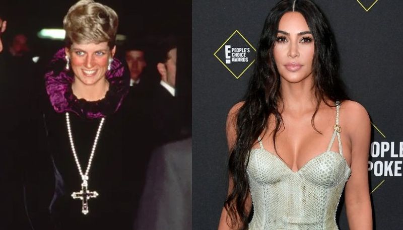 kim kardashian owns diamond pendant worn by princess diana 