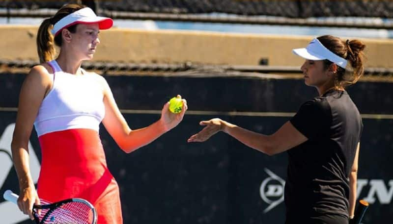 Sania Mirza and Danilina pair loses in australian open women's doubles