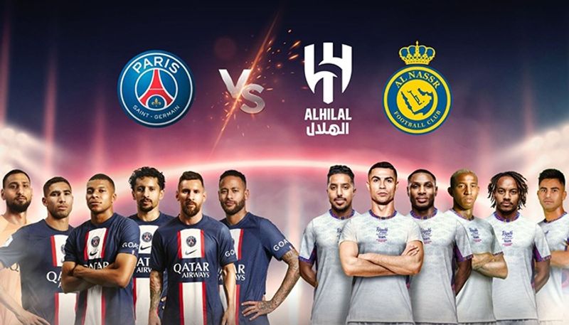 football riyadh season cup Cristiano Ronaldo vs Lionel Messi LIVE streaming watch Riyadh All-Star XI vs PSG friendly clash india snt