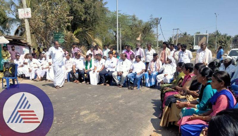 Davanagere Opposition to Shamanur Shivshankarappa Sugar Factory Smoke makes life impossible sat