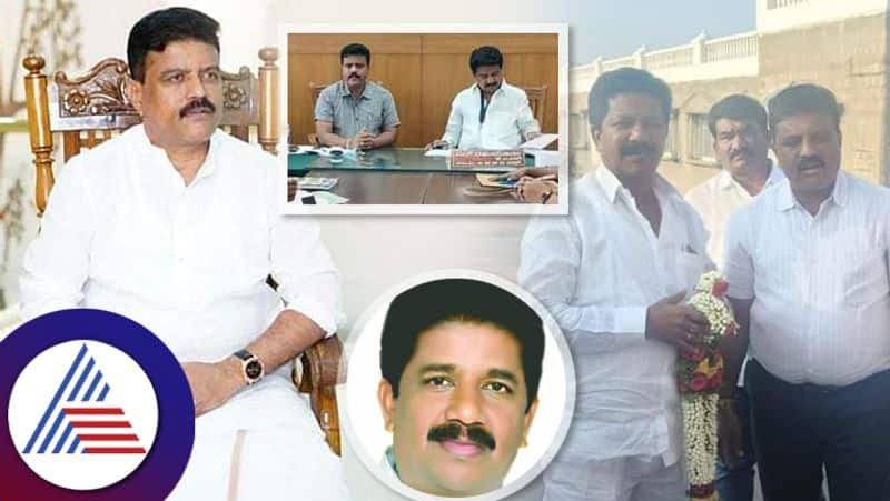 Clash of words between Challakere MLA and Tehsildar chitradurga rav