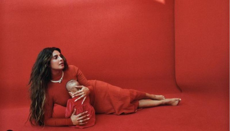 Priyanka Chopra poses with Malti for magazine recalls her premature birth complications