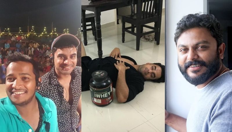 basil joseph and rj mathukkutty birthday wish to tovino thomas