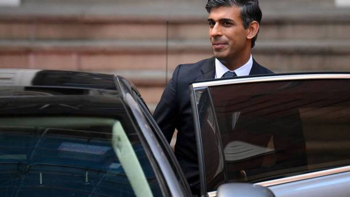 UK PM Rishi Sunak