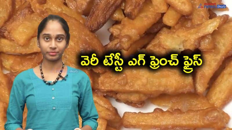 Tasty Crispy Egg French Fries Street Style Recipe 