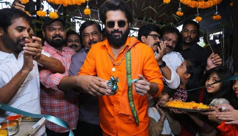 Tollywood hero nithiin launched babai hotel in Manikonda!