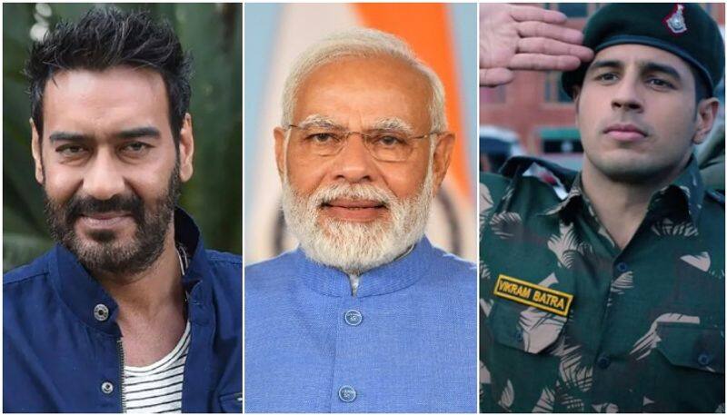 Actors Ajay Devgan, Sidharth Malhotra and Suniel Shetty hail  PM Modi for naming Andaman & Nicobar islands Param Vir Chakra awardees sgk