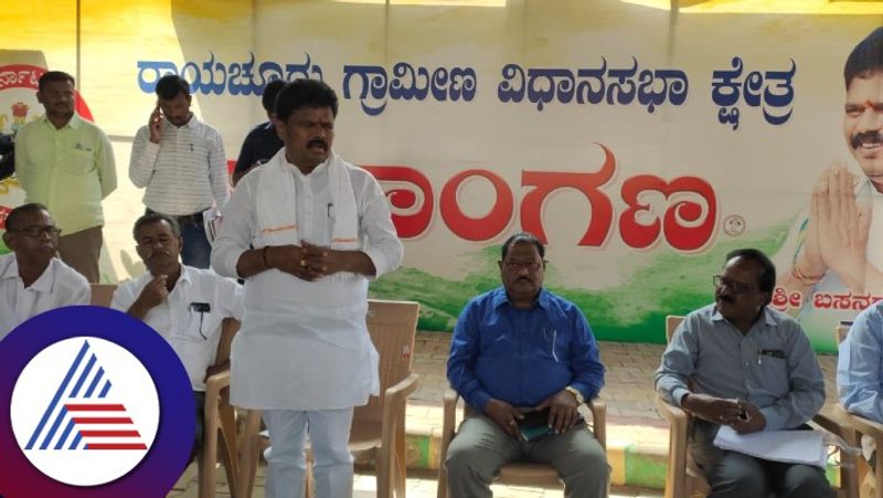 MLA Basanagouda Daddal insists to release water to raichur farmers gow