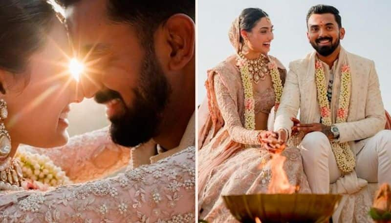 Athiya Shetty-KL Rahul are now married; see first pics after wedding AJR