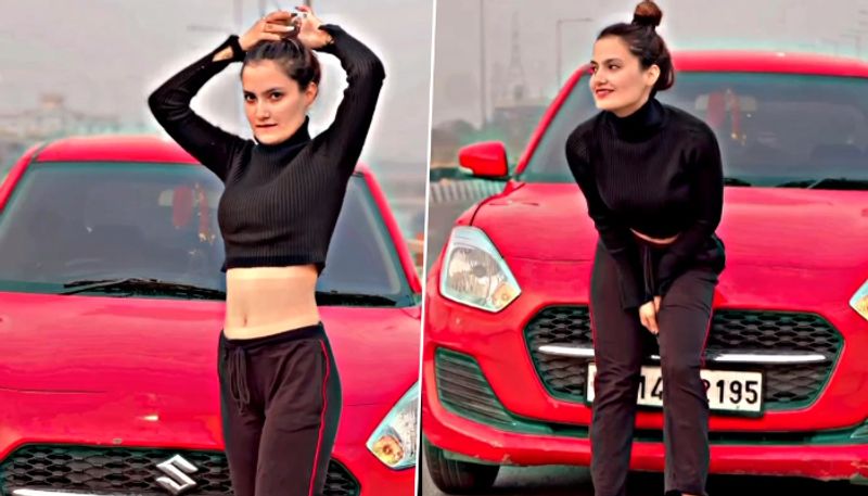 Instagram Influencer Fined 17000rs For Stopping Car On Highway To Shoot Reel