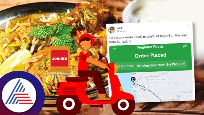 Drunk Mumbai Girl Accidentally Ordered Biryani From Bengaluru Vin