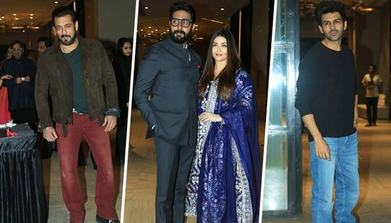 Subhash Ghai birthday party: Aishwarya Rai to Salman Khan, Kartik Aaryan, celebs spotted at the bash vma