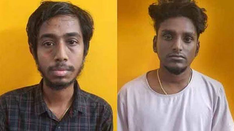 Arrested youths who insulted Minister Gandhi in unison