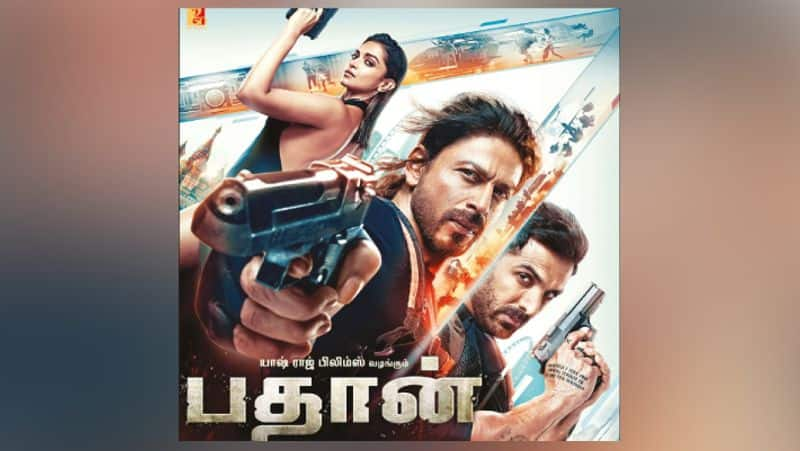 Shah Rukh Khan and Deepika Padukone starrer pathaan movie twitter review in tamil