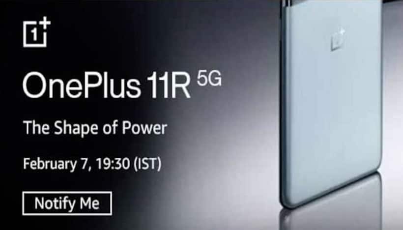 OnePlus 11R 5G launch date for India announced, teased on Amazon 