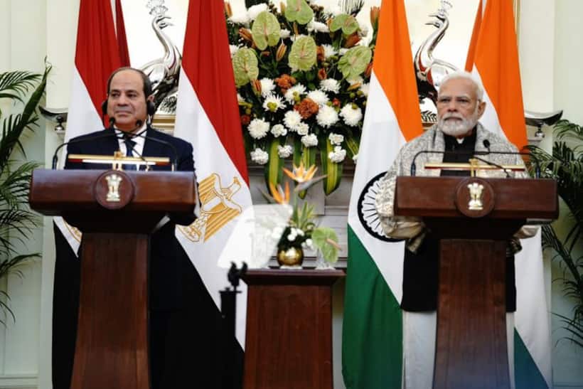PM Modi thanks Egyptian President Abdel Fattah el Sisi for gracing Republic Day 2023 celebration