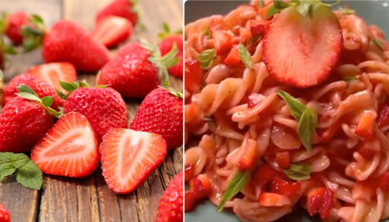 Blogger Cooks Bizarre Strawberry Pasta