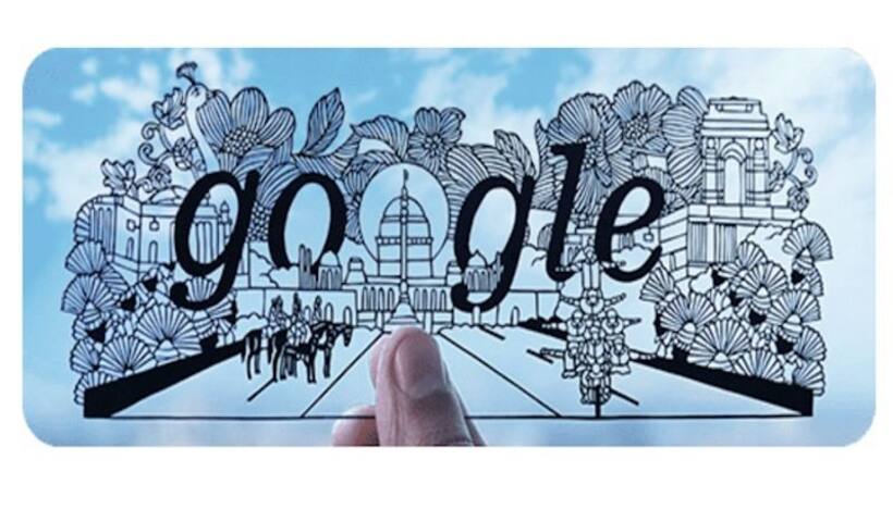 Republic Day 2023: Google Doodle shows elements of parade with intricate artwork; See video