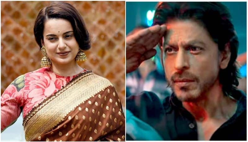 Kangana Ranaut praises Shah Rukh Khan starrer Pathaan at Emergency party sgk