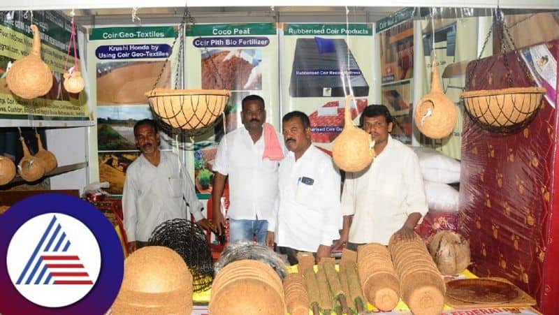 Strong demand for coconut tree products and coconut  household items in Chikkamagaluru gow