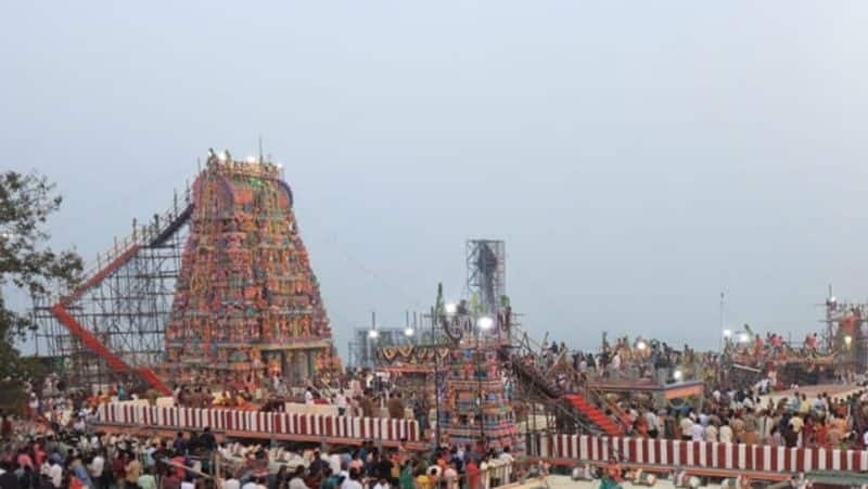 After 16 years Palani Murugan Temple kumbabhishekam was performed