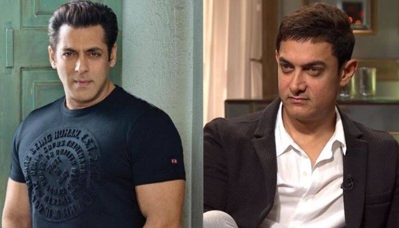 Salman Khan visited Aamir Khan at his house triggering speculations about a new project between the two superstars sgk