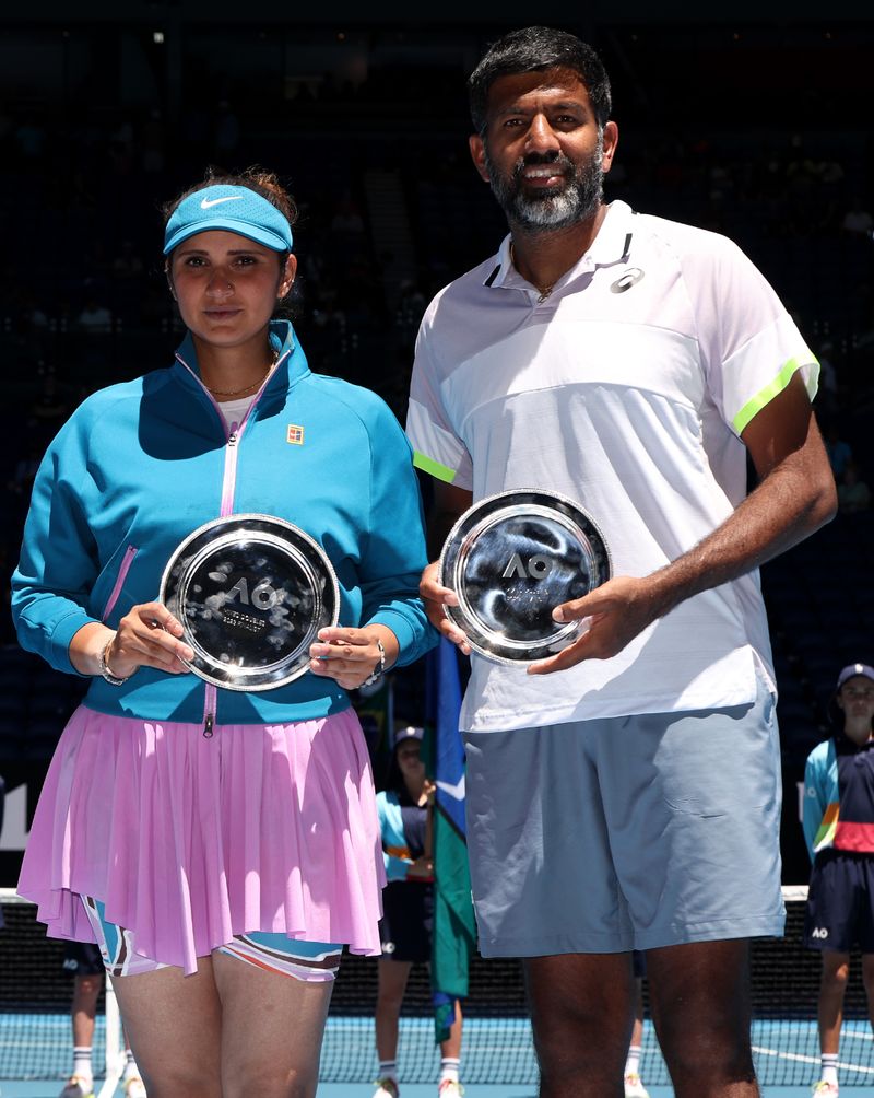 tennis Australian Open 2023: Title eludes Sania Mirza-Rohan Bopanna in last Grand Slam; social media lauds incredible career-ayh