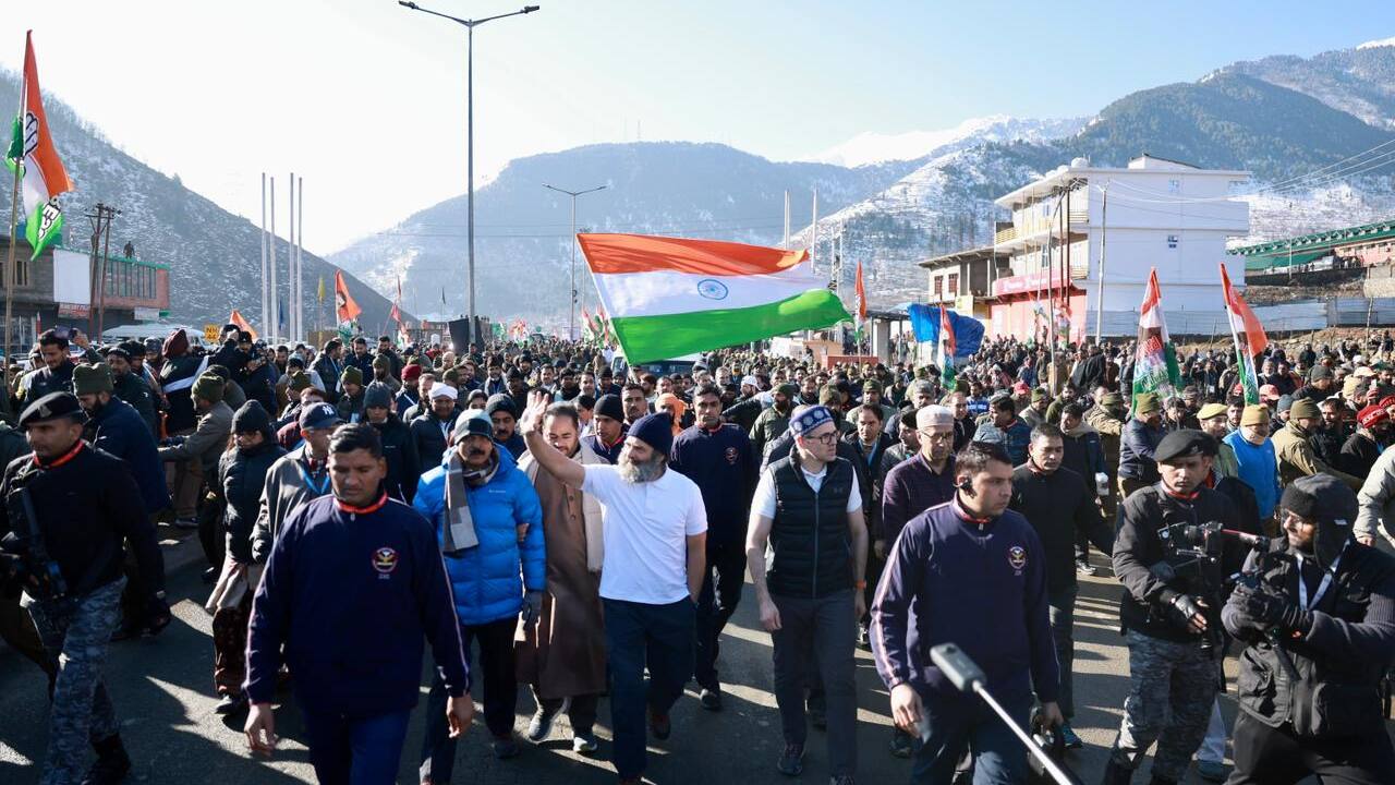 Bharat Jodo Yatra in J-K Ramban