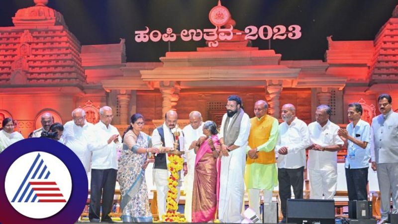 CM Basavaraj Bommai Inaugurate Hampi Utsav 2023 Vijayanagara Three Day Cultural Festival gvd