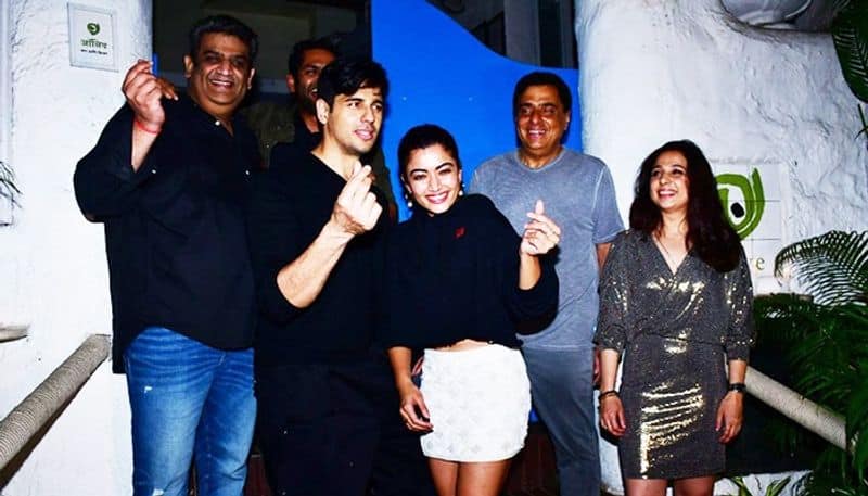 Mission Majnu success party: Sidharth Malhotra, Rashmika Mandanna look stunning in black RBA