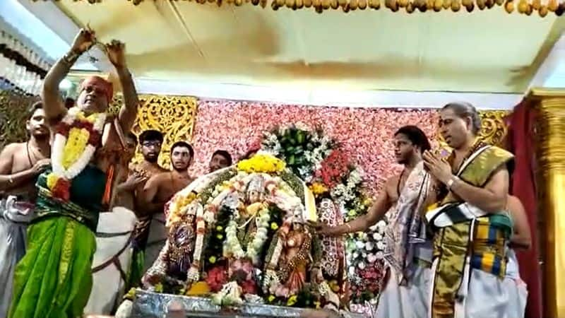 thirukalyanam festival held in palani murugan temple