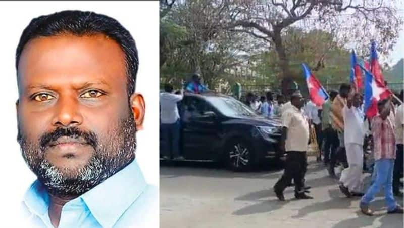 Complaint against vck party for insulting the police in Arani viral video