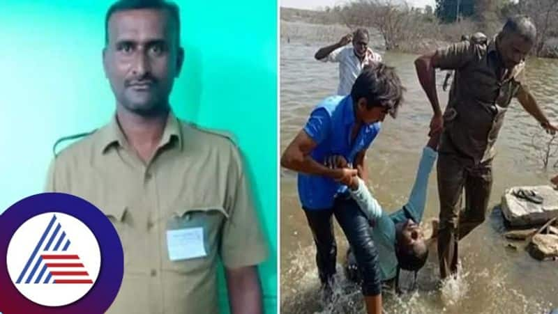 Sira Ksrtc Bus Driver Saved Girls Life Drowning In Handikunte Agrahara Lake Tumakuru gvd