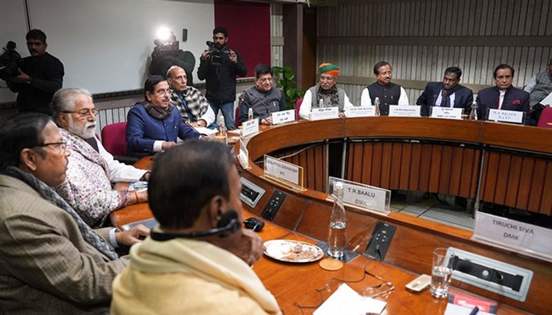 All party meeting ahead of Union Budget 2023: YRS Congress demands caste-based eco census; Congress leaders skip - adt 