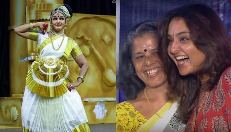 manju warrier share her mother mohiniyattam arangettam performance