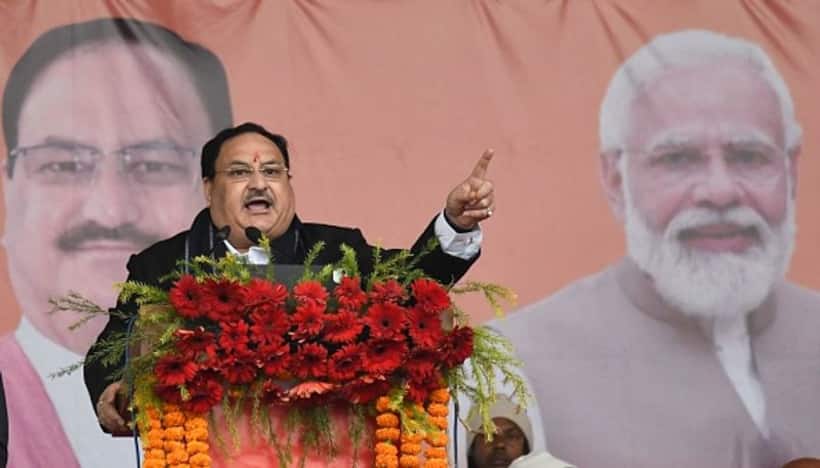 JP Nadda takes a dig at TMC, dubs it as 'Terror, Mafia, Corruption'