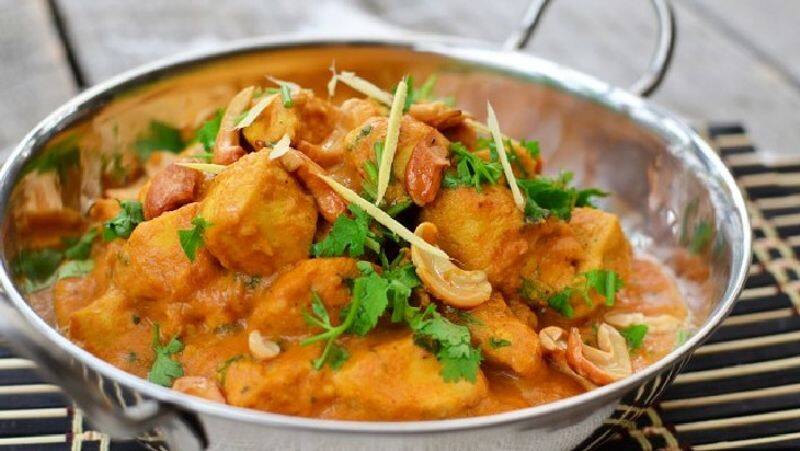 How to make Chicken Cashew Gravy in Tamil