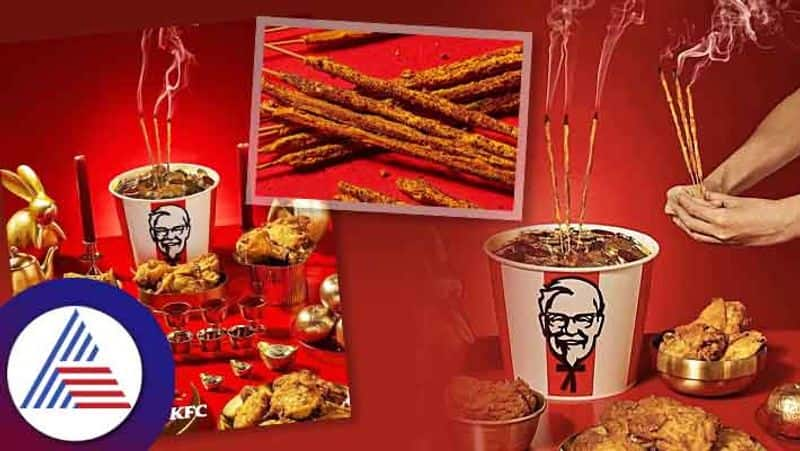 KFC Thailand Launches Fried Chicken Incense Sticks, Internet Criticises Vin 