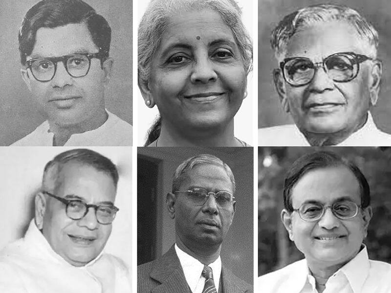 Six finance ministers from Tamil Nadu have tabled the Union Budget since 1947