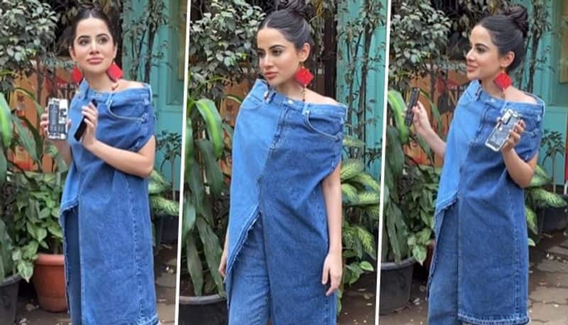 Urfi Javed SEXY Pictures: Actress stuns fans with her quirky denim outfit - SEE PICS vma